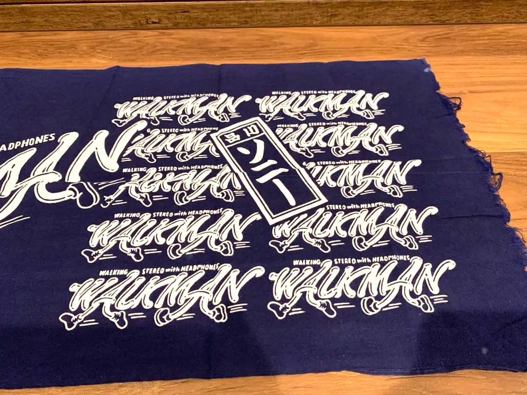 SONY WALKMAN 非売品　手拭い　レトロ
