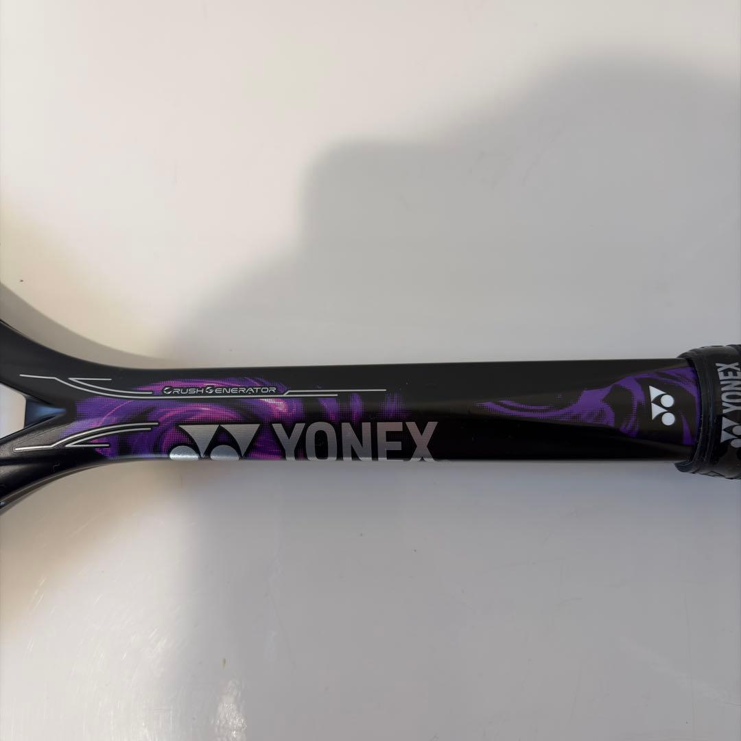 YONEX GEOBREAK 80G 後衛 一本シャフト 軟式テニスラケット 黒