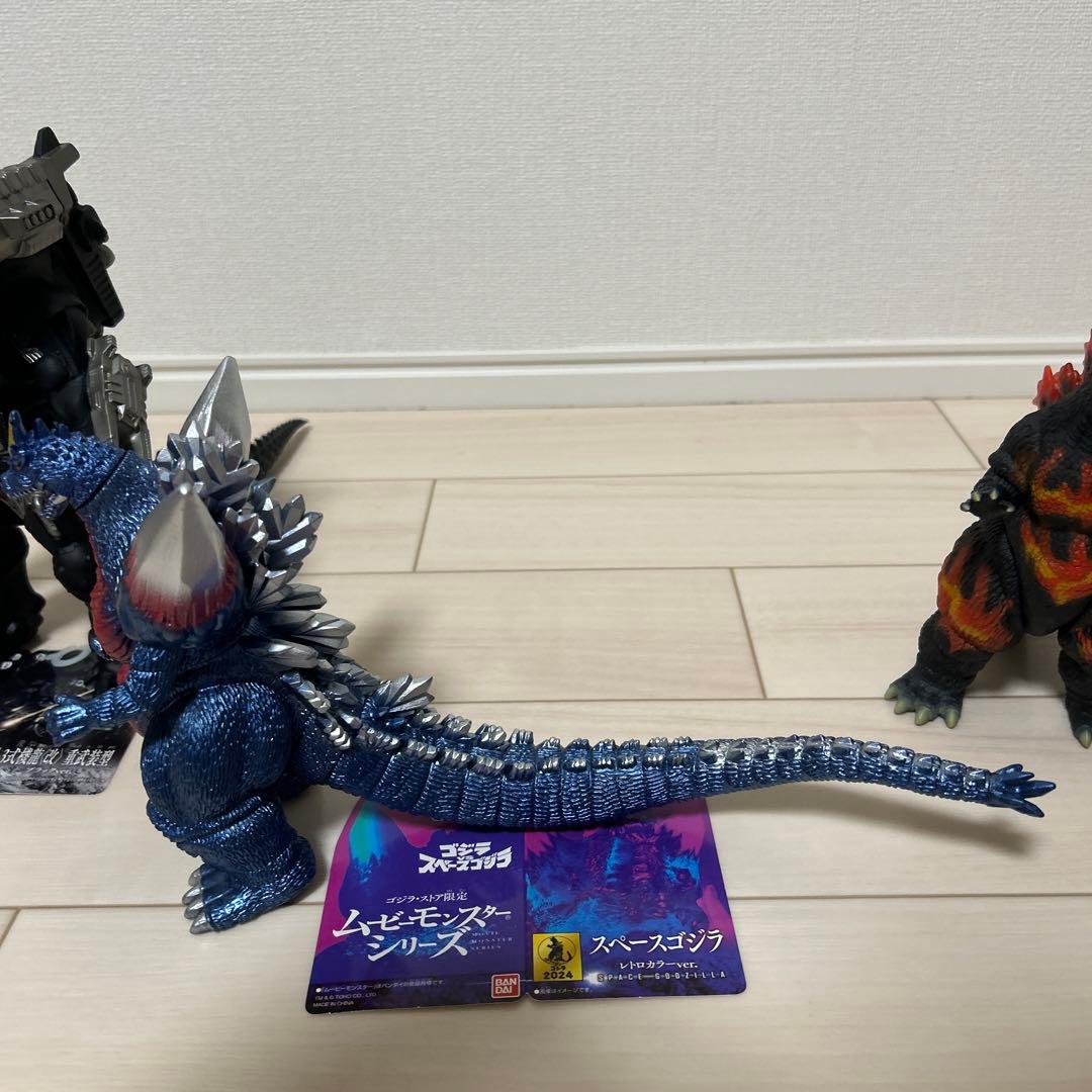 ムービーモンスターシリーズ　デスゴジ　キングギドラ　機龍　スペゴジ　5体セット