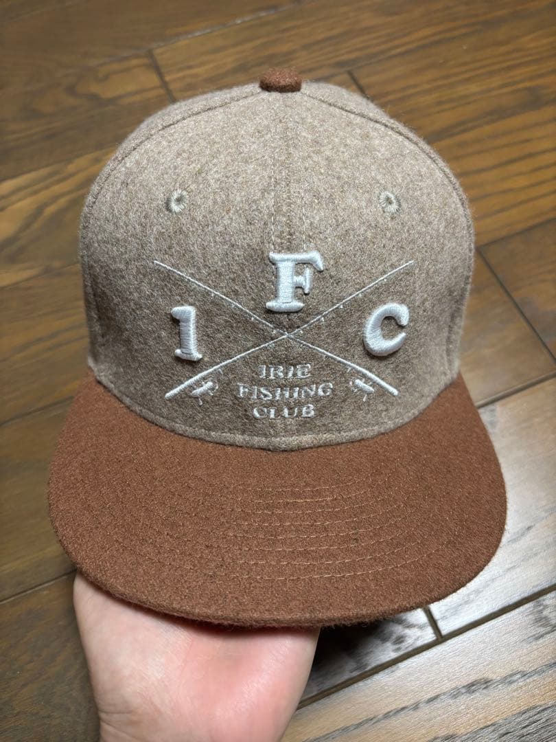 Irie Fishing Club キャップ ブラウン
