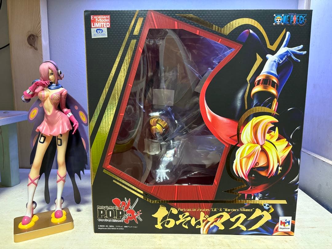 ワンピース　pop おそばマスク　レイジュ　リペイント　2体