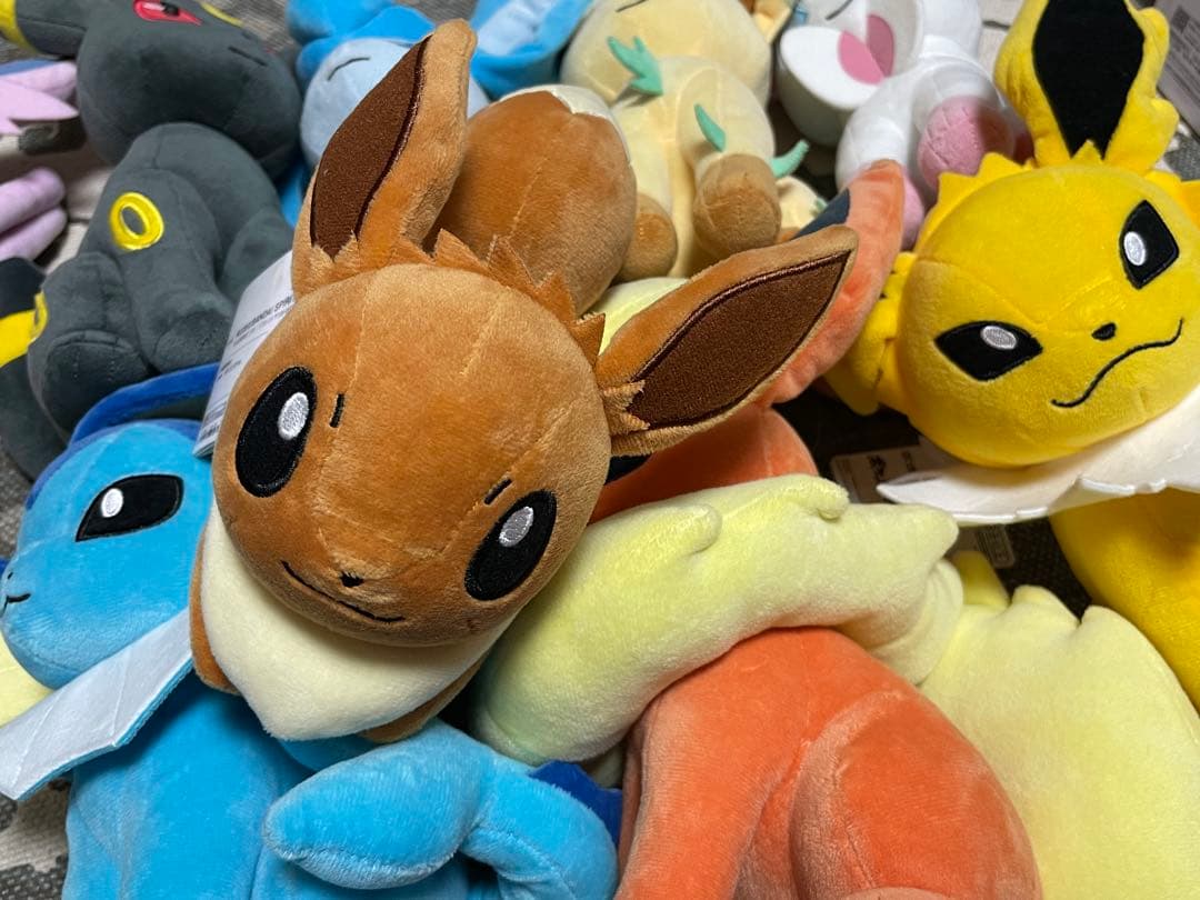 ポケモン　もふぐっとぬいぐるみ　イーブイフレンズ　9種セット ブイズ