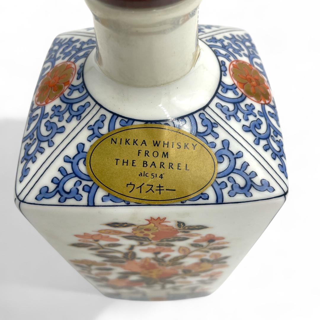 【未開栓】希少ニッカウヰスキー/フロムザバレル/有田焼き