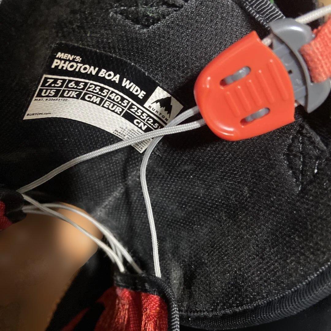 スノーボード Burton PHOTON BOA WIDE 7.5 25.5cm