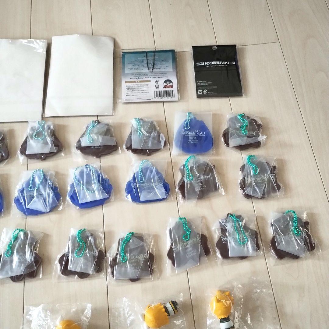 初音ミク　リン　レン　アクリルスタンド　キーホルダー　ラバスト　39個セット