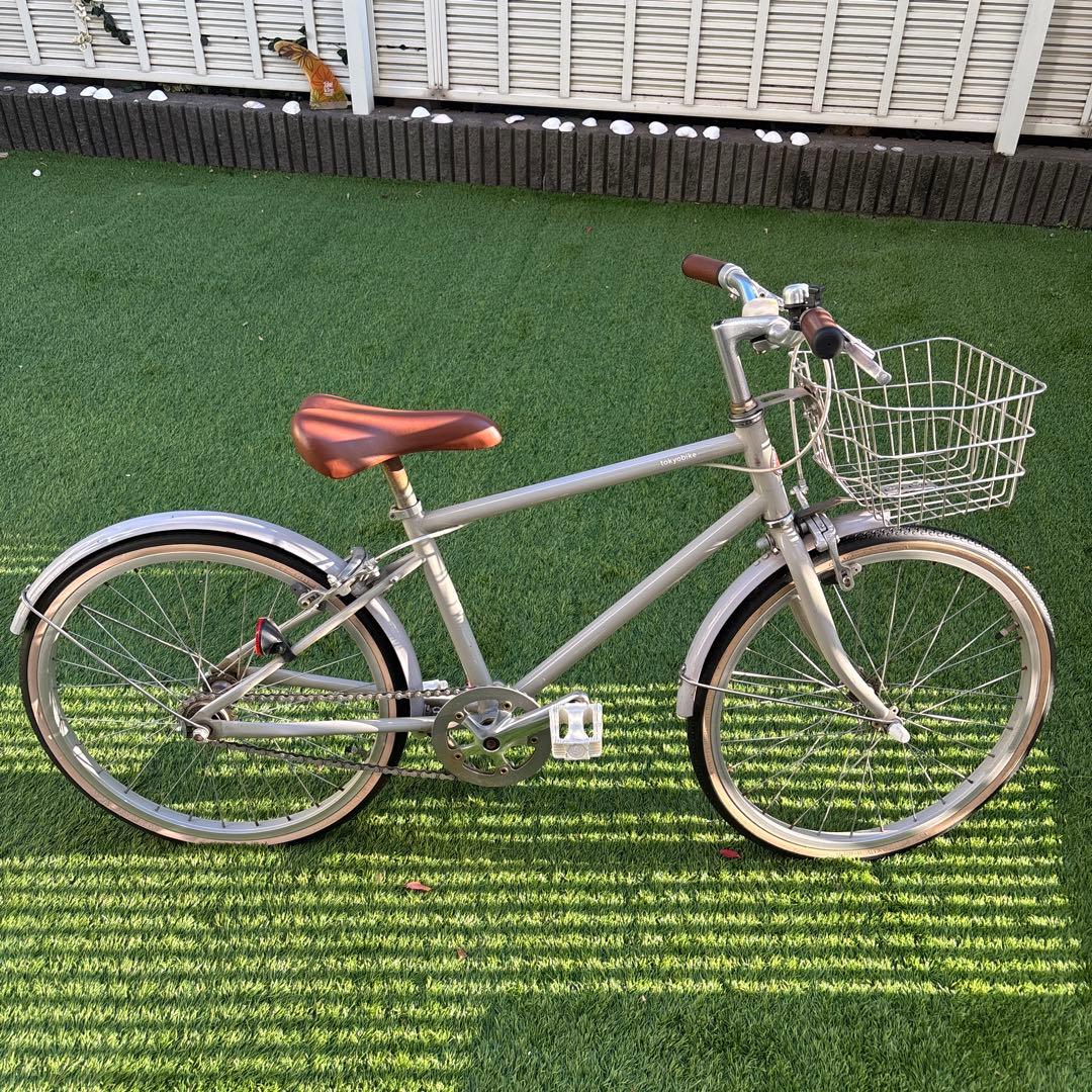 美品　TOKYOBIKE Jr. Comfy M アイボリー　3年利用