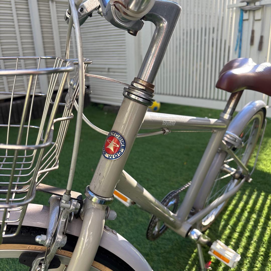 美品　TOKYOBIKE Jr. Comfy M アイボリー　3年利用