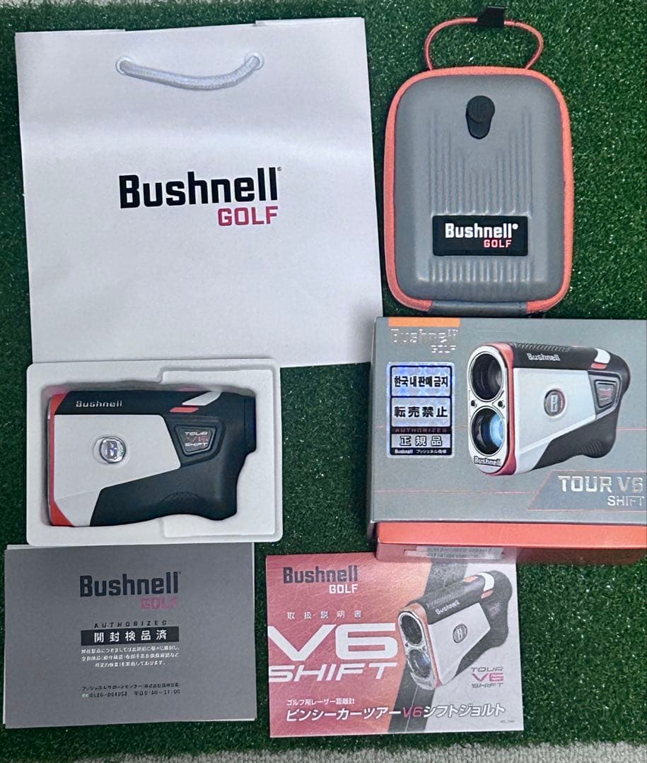 Bushnell V6 SHIFT ゴルフ用距離計　【新品、動作確認済】