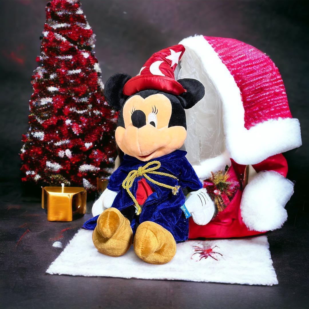 【レア美品】ディズニー　ミニー　ファンタジア　　魔法使い　約60㎝