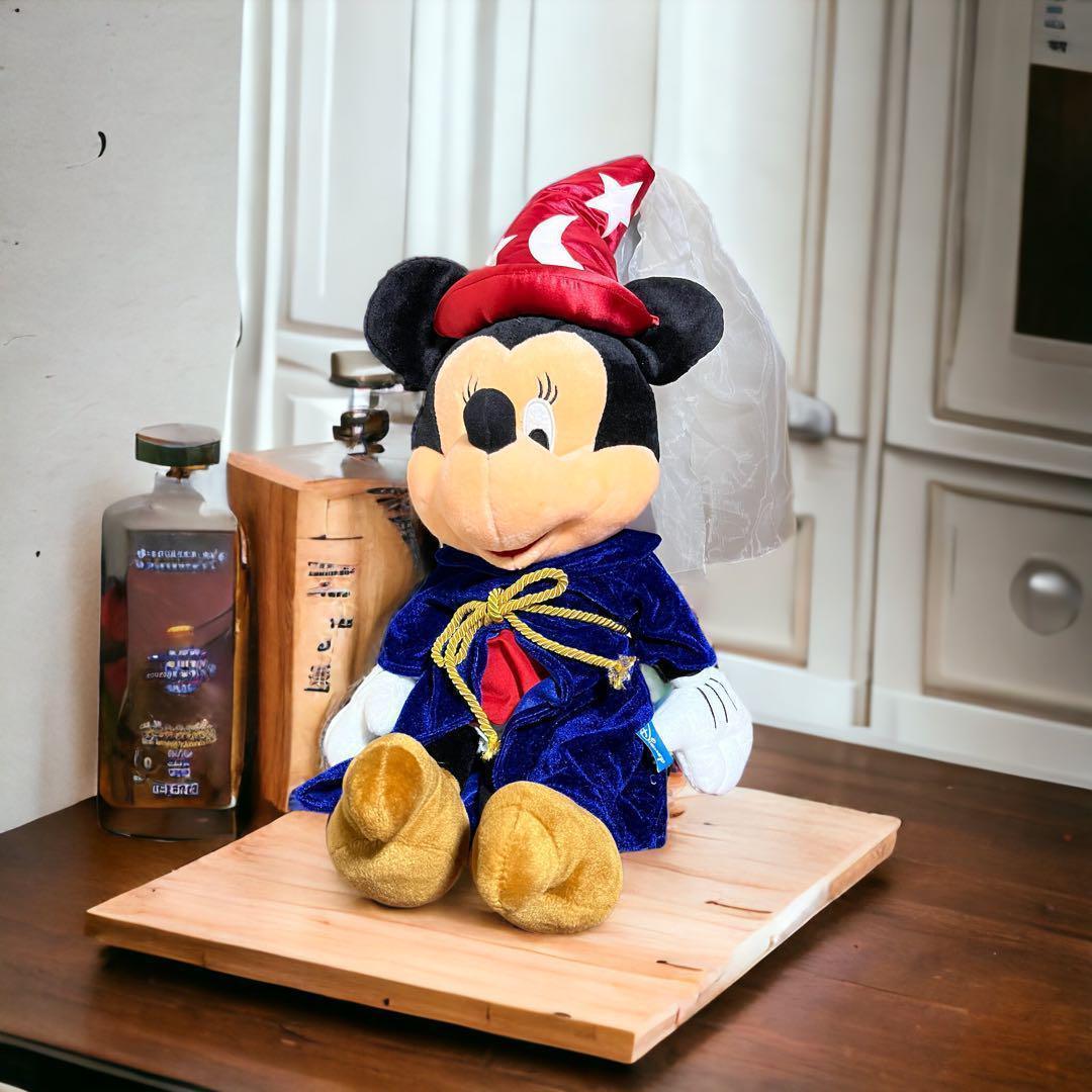 【レア美品】ディズニー　ミニー　ファンタジア　　魔法使い　約60㎝