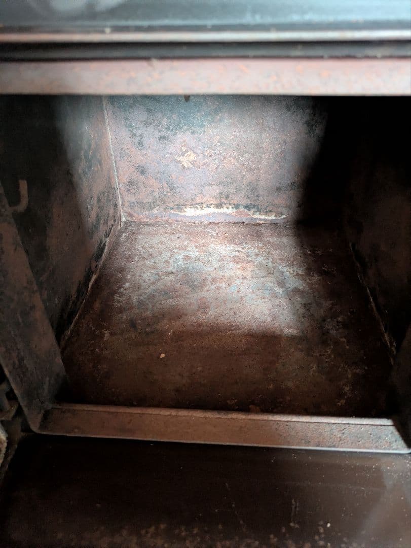 薪ストーブ ブラウン 上部グリル付き（引取限定）