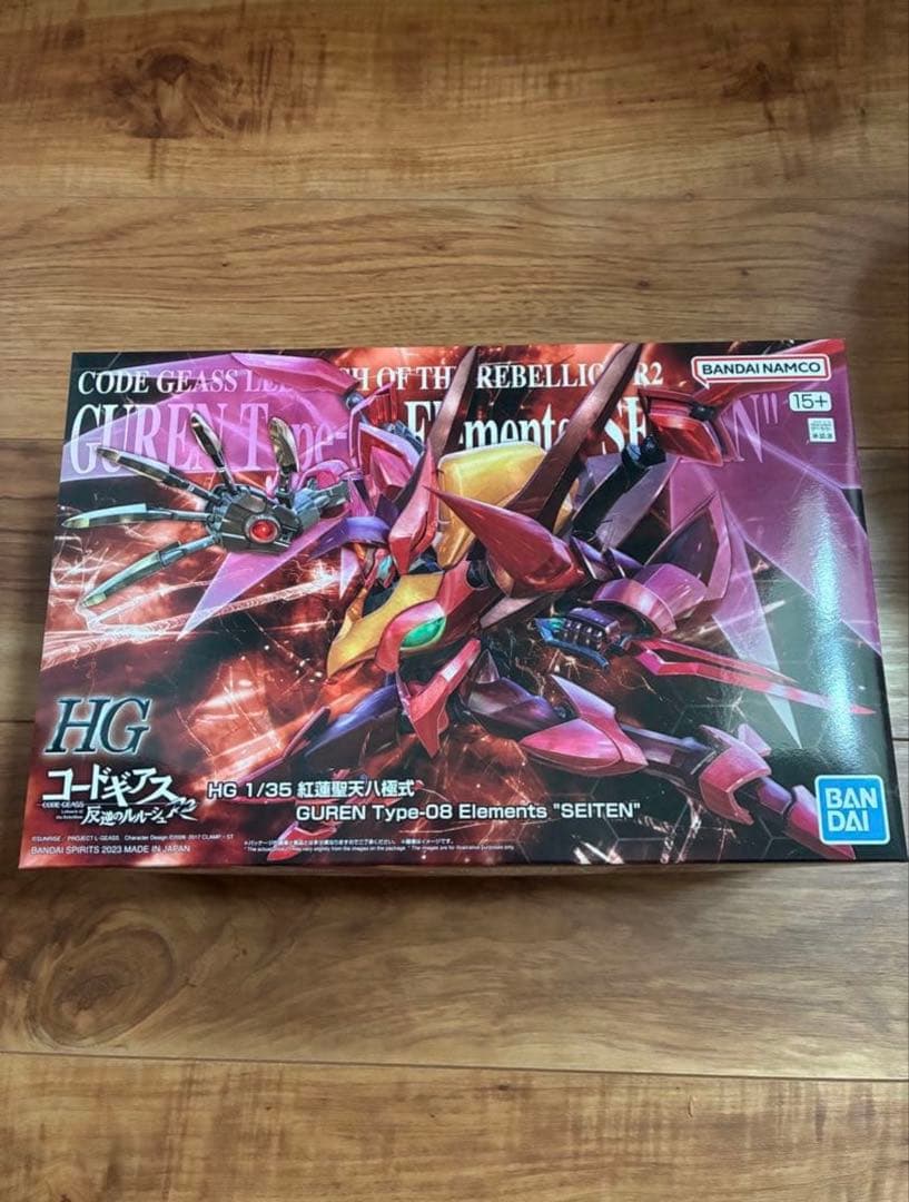 HG 紅蓮聖天八極式　コードギアス プラモデル