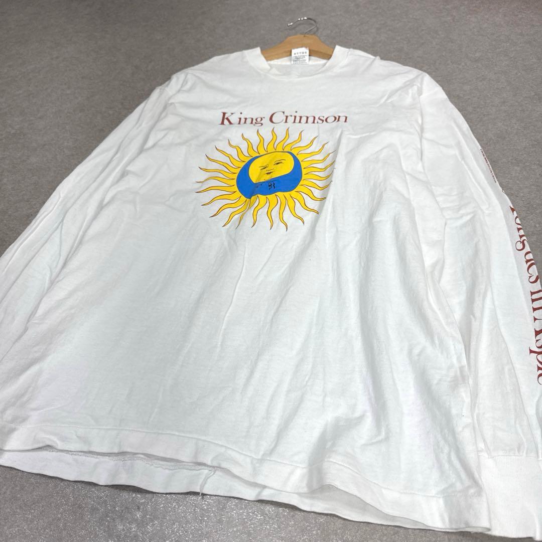 希少 90s King Crimson ヴィンテージ バンドロングTシャツ L