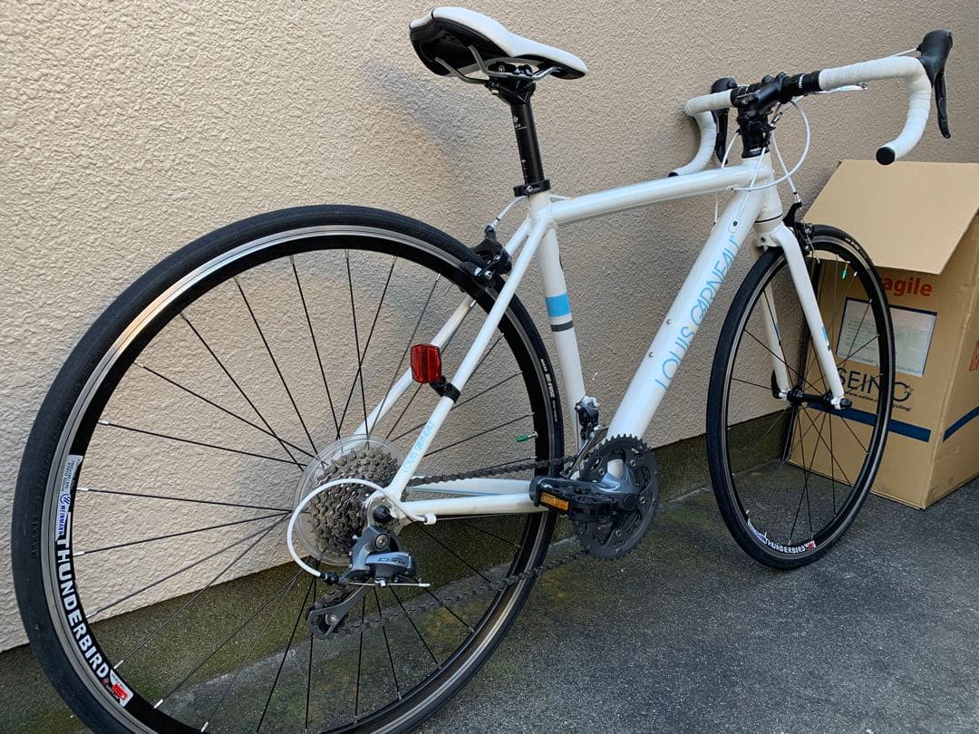 ⭐️美品⭐️ ルイガノ　ロードバイク　LGS WCR ホワイト　チューブ新品サービス