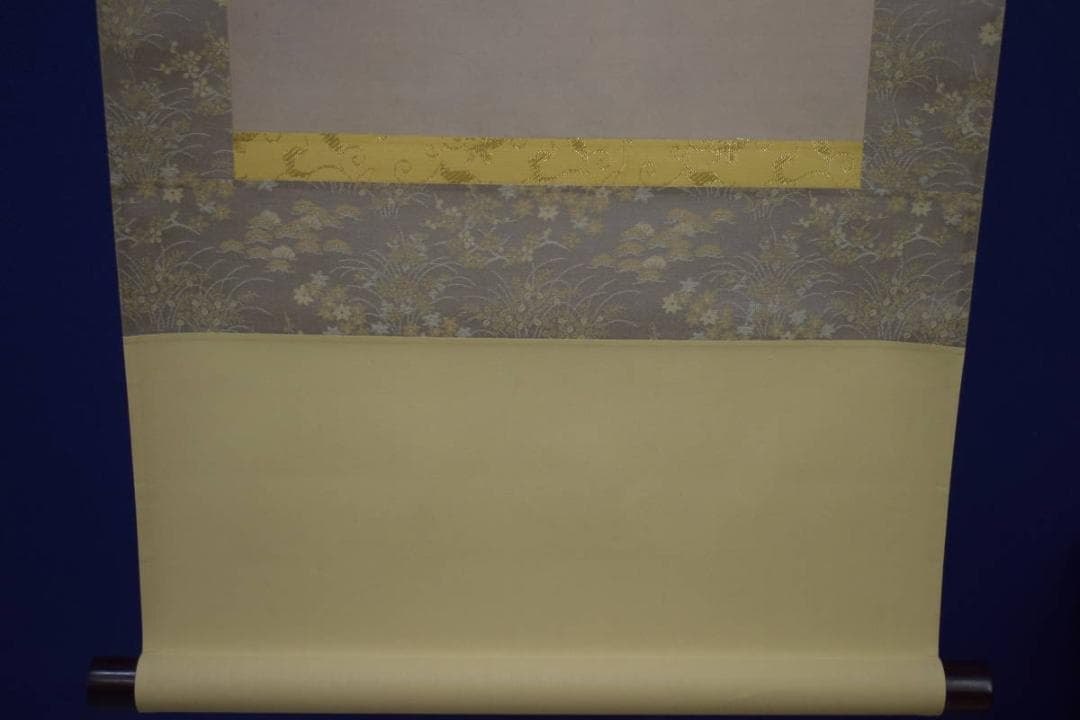 複製/谷文晁/花鳥図/工芸/2-2/布袋屋掛軸HJ-46