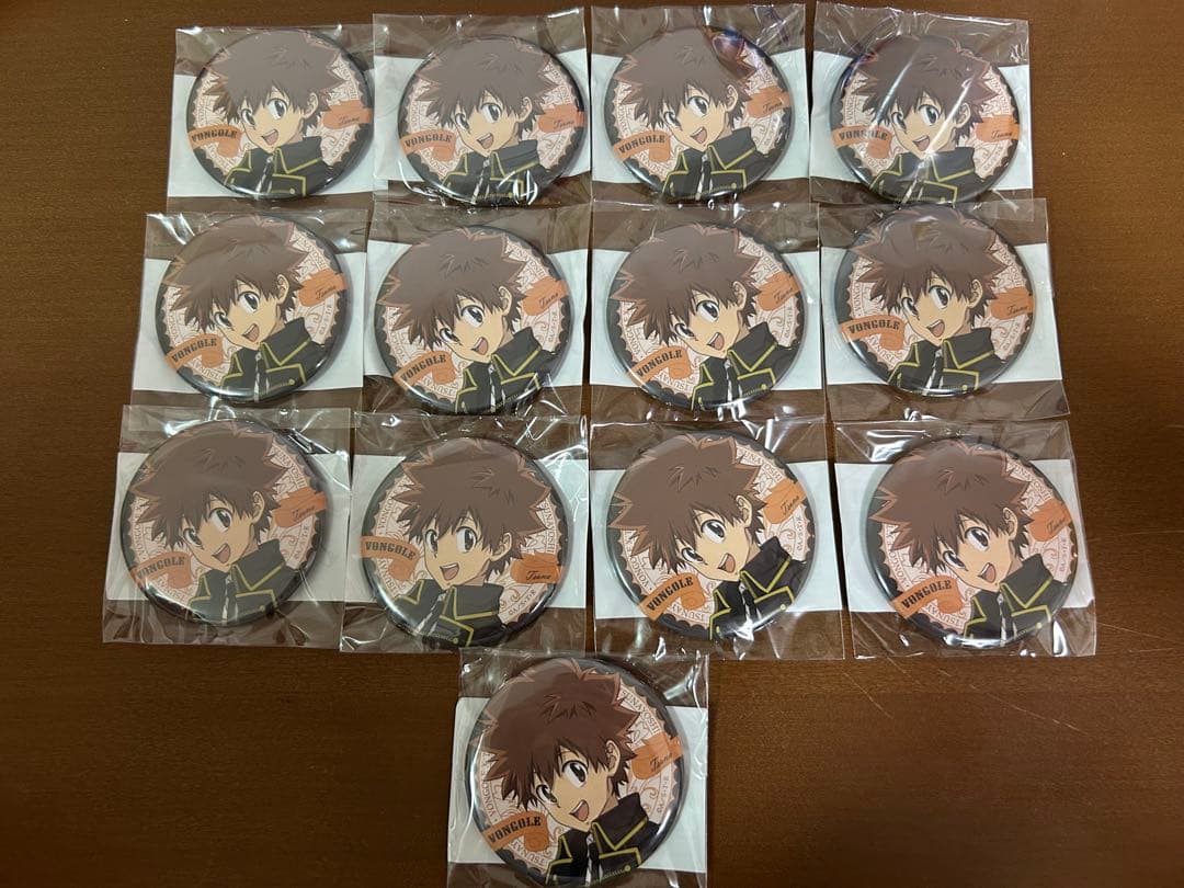 家庭教師ヒットマンREBORN! まるくじ 沢田綱吉　缶バッジ　クラシカルスーツ