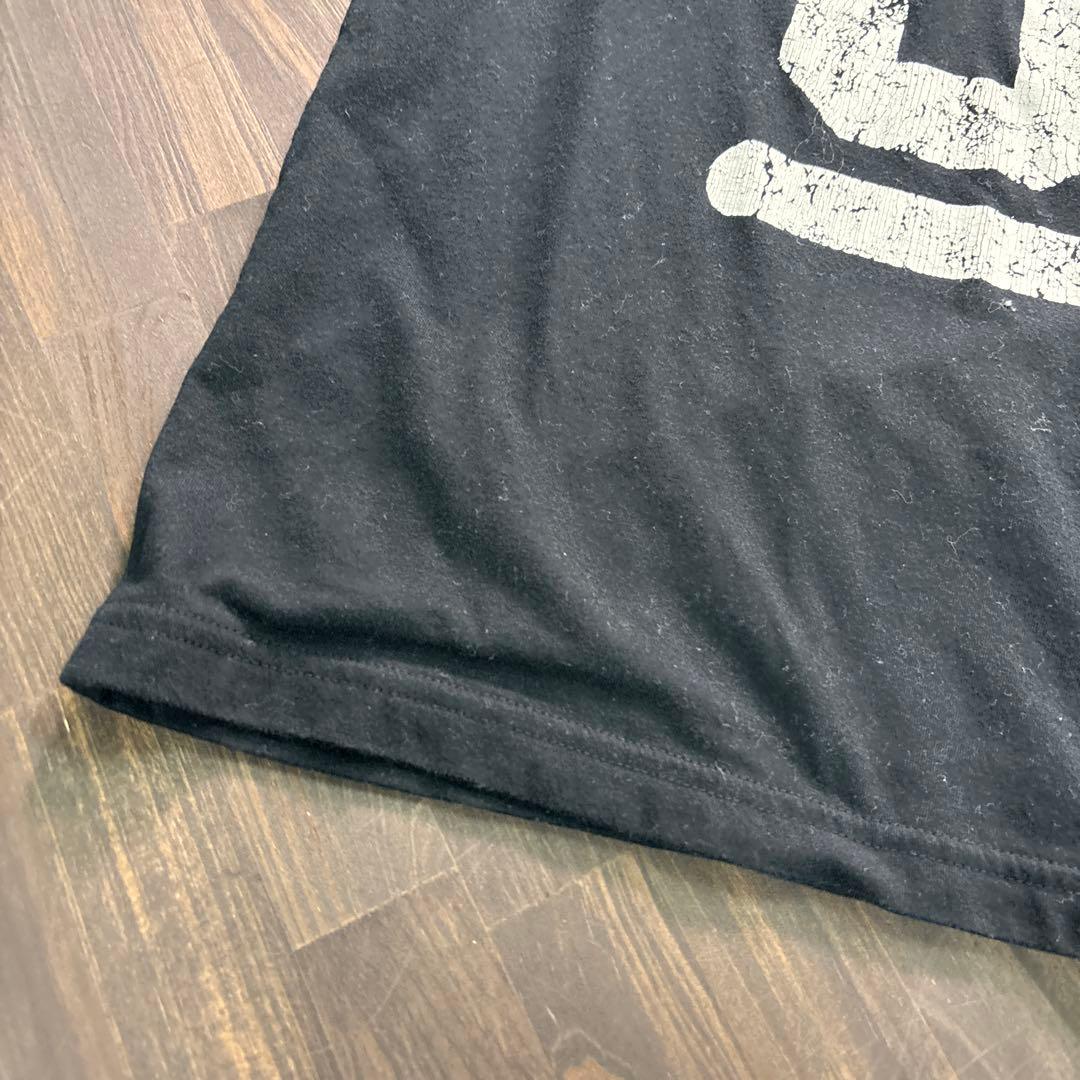 8SM2 svolme サッカー　半袖Tシャツ　ブラック　L 古着used