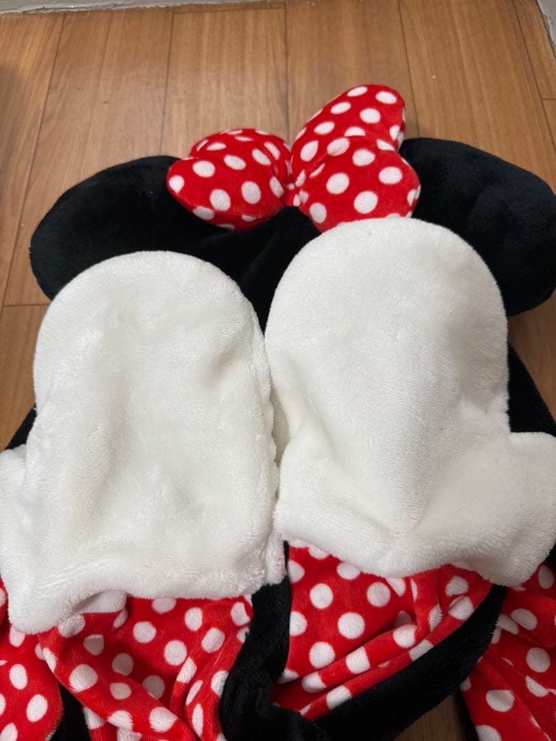 ミニーマフラーキャップ、ヘアピン