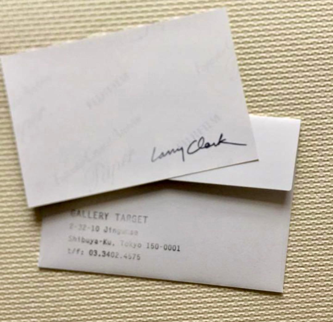Larry Clark 生写真　額装付き　ラリークラーク　「TOKYO 100」