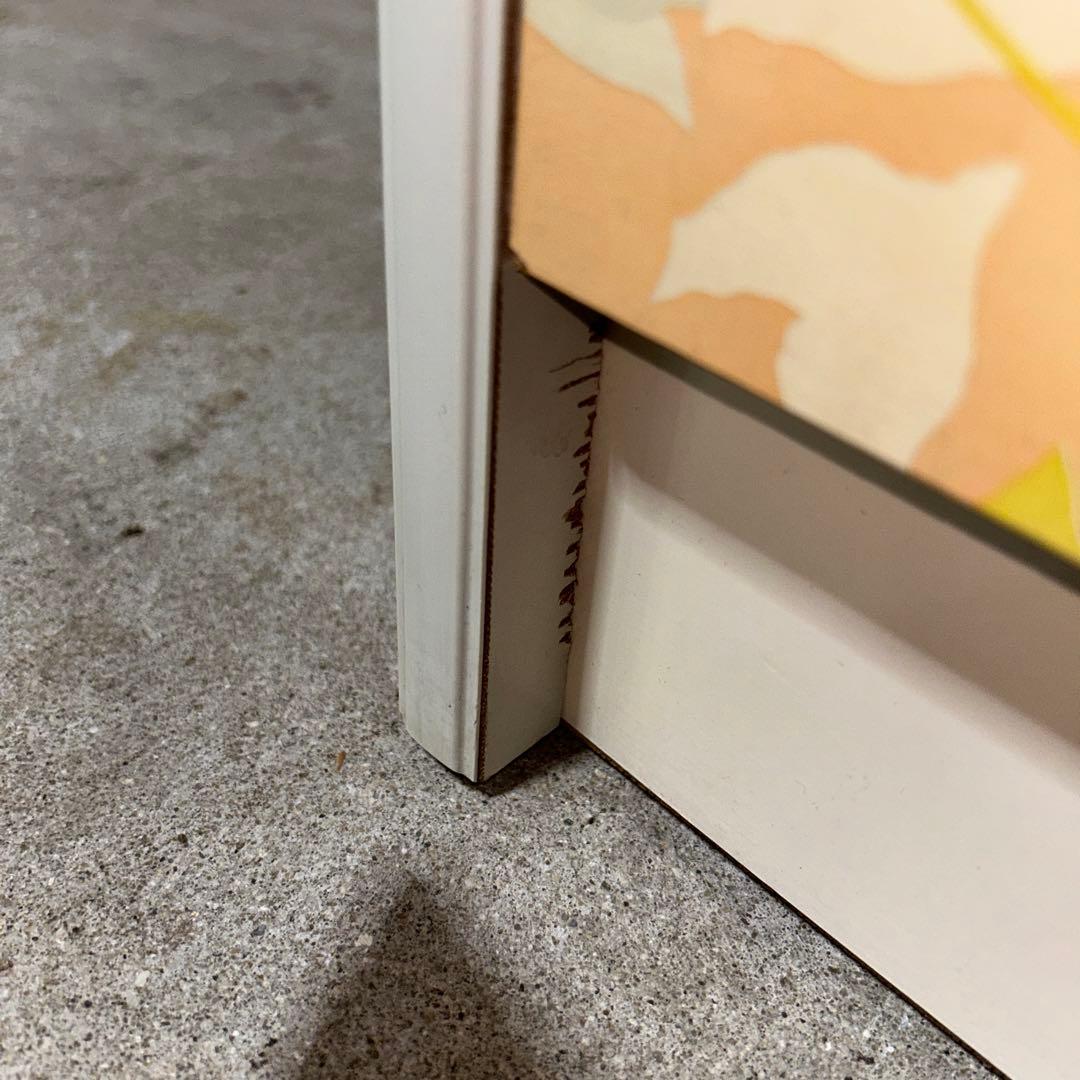 【昭和レトロ】　花柄チェスト　5段チェスト