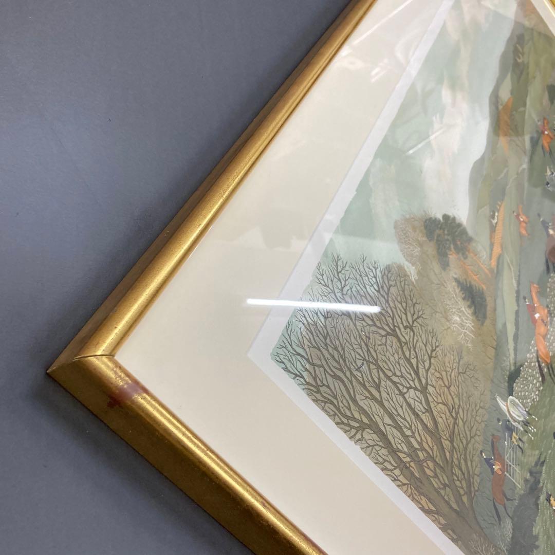 限定版 200ヴィンセント ハデルシー リトグラフ ハンティングインアイルランド