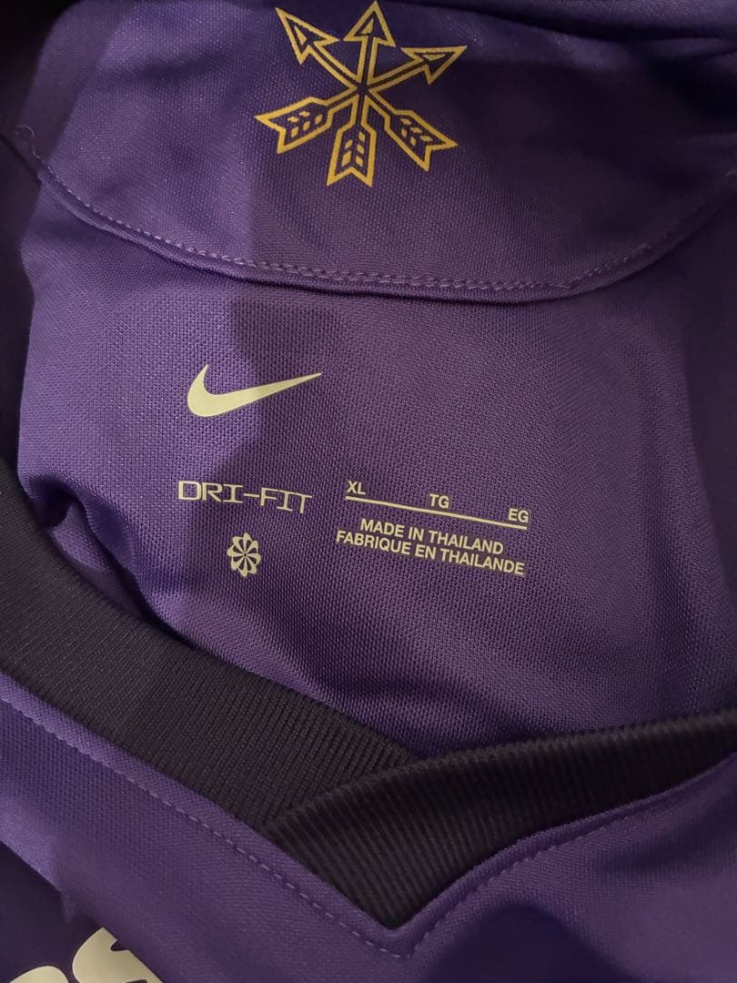 サンフレッチェ広島 Nike XL パープルジャージ 12