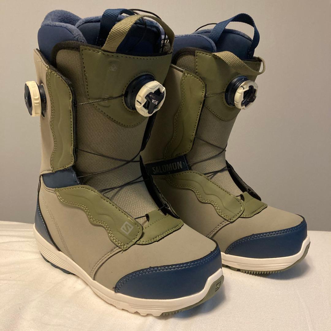 【美品】SALOMON IVY BOA SJ スノーボードブーツ 23.5cm