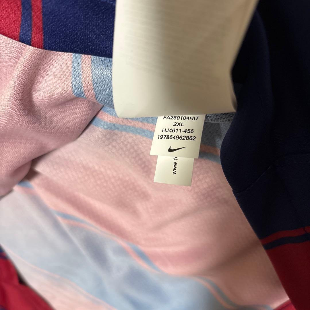 [正規品] 新品 FCバルセロナ ホーム ユニフォーム 長袖 ガビ #6 XXL