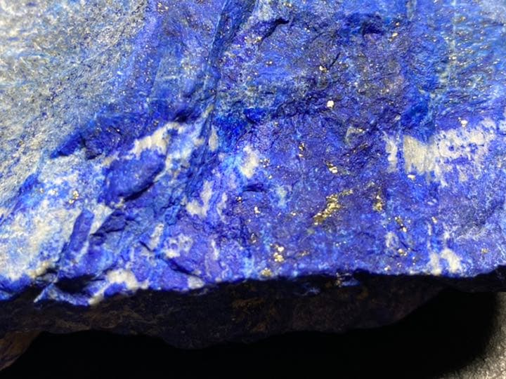 ラピスラズリ　原石　黄鉄鉱 212g アフガニスタン