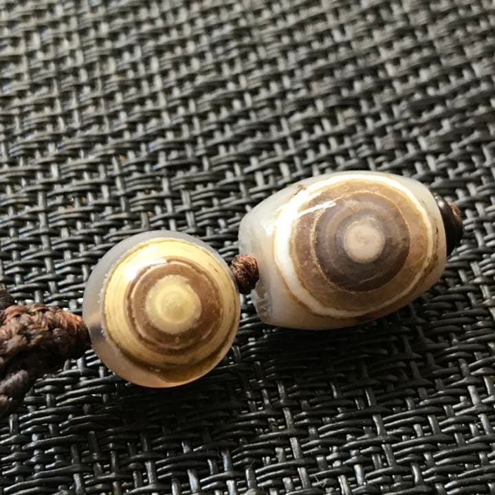 ゴビ石−794 ゴビ瑪瑙　眼石　パワースートン　男女兼用