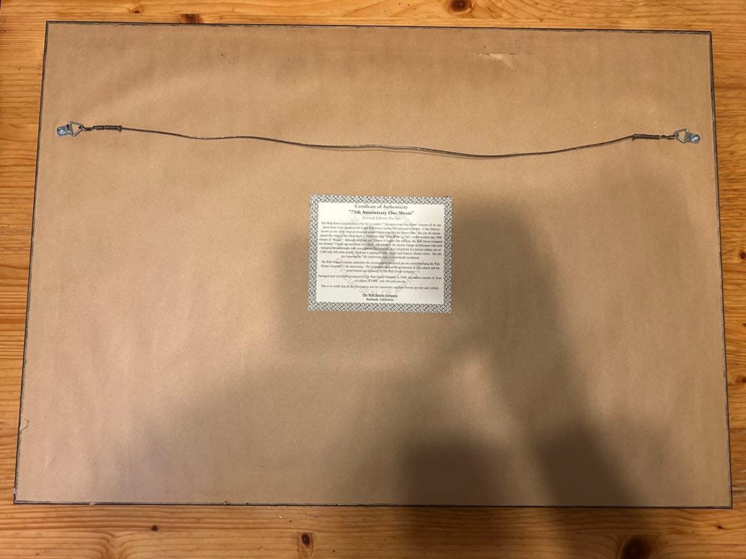 1998年 ディズニー ムービーポスター ピンバッジ　ピンズ　限定　シリアル