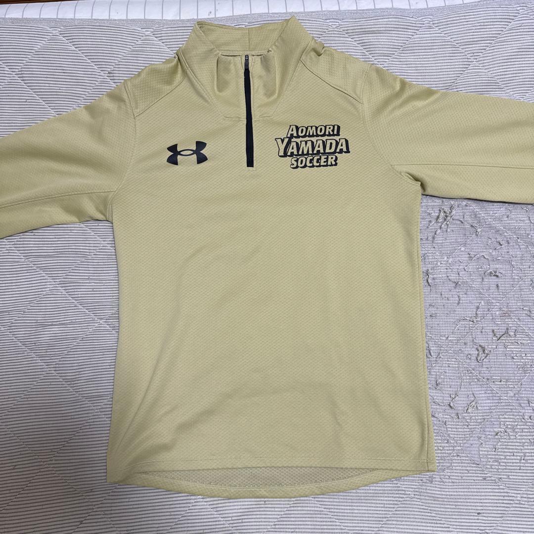 青森山田　ハーフジップ練習着