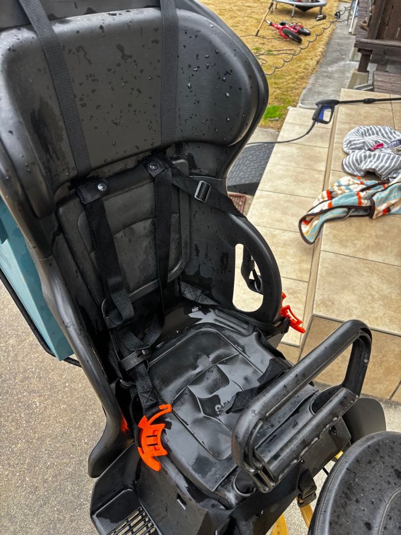 【豪華カスタム】88サイクル パパチャリ 子乗せ2人仕様 レインカバー・コンテナ