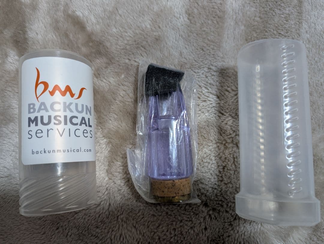 Backun バスクラリネット用クリスタルマウスピース CG＋