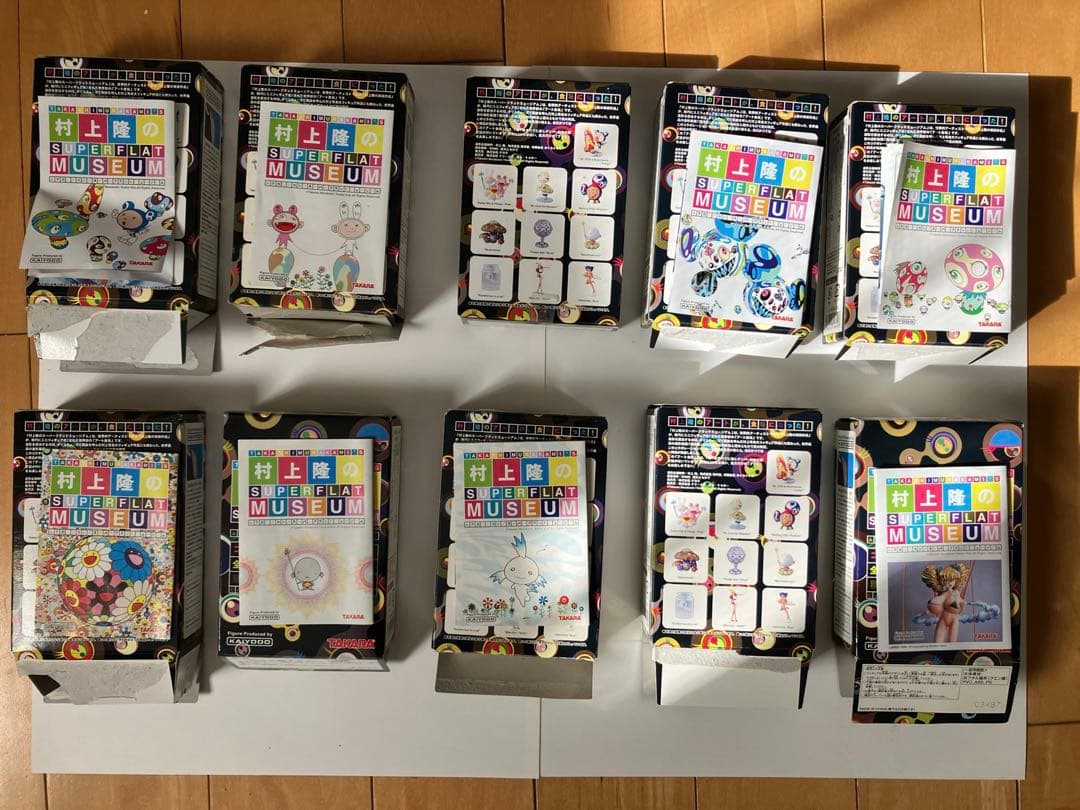 海洋堂　村上隆のスーパーフラット　コンビニエディション 全10種