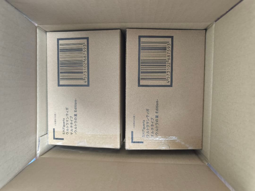 即時発送2個S.H.Figuarts　真骨彫製法ウルトラマンティガ　マルチタイプ