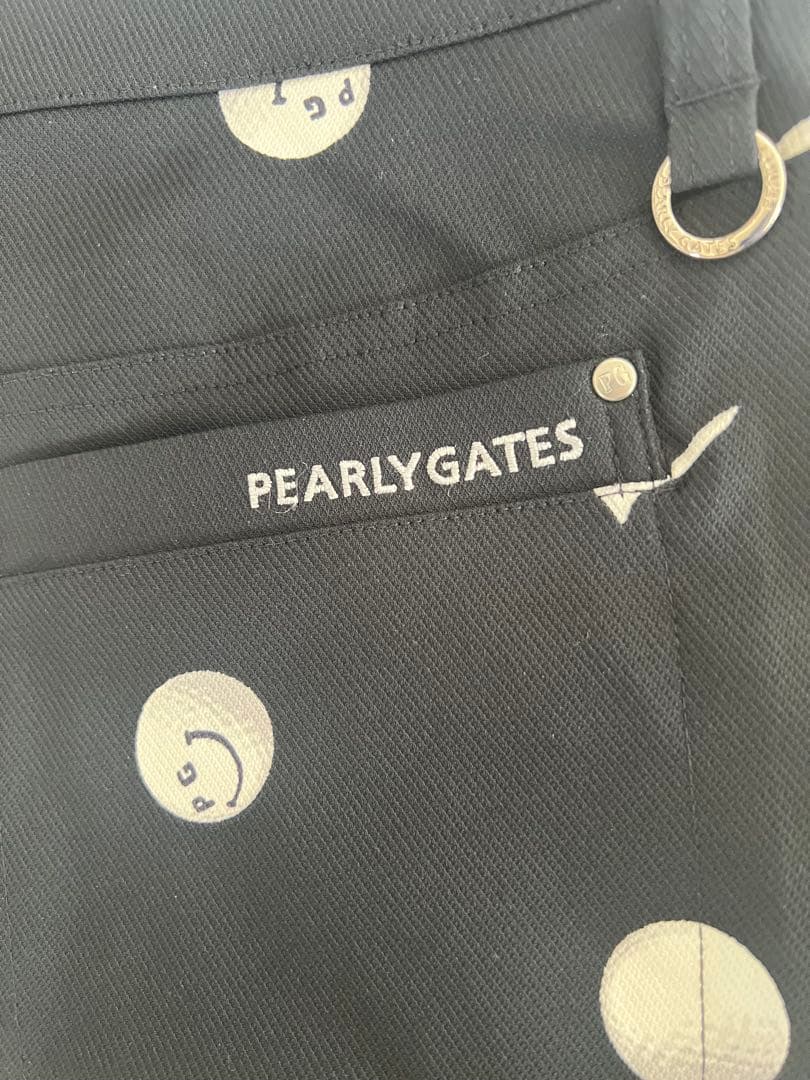 PEARLY GATESパーリーゲイツ　デニムパンツ　サイズ2 ダークネイビー