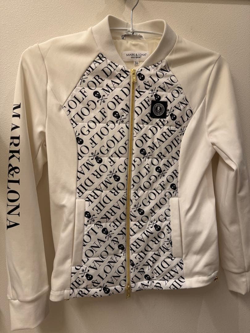 極美品！！MARK & LONA マークアンドロナ ロゴ　ブルゾン　アウター　S