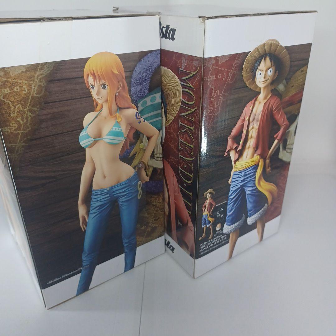 ワンピース グランディスタ　Grandista フィギュア　ルフィ　ナミ