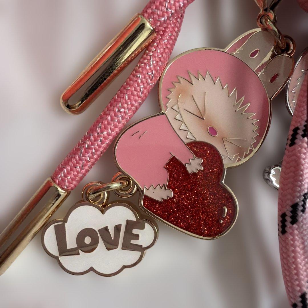 ラブブ PINFORLOVE イニシャルチャーム シークレット ハート　U