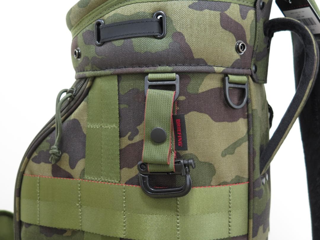 ブリーフィングゴルフBRIEFING GOLFキャディバッグCR-8グリーンカモ