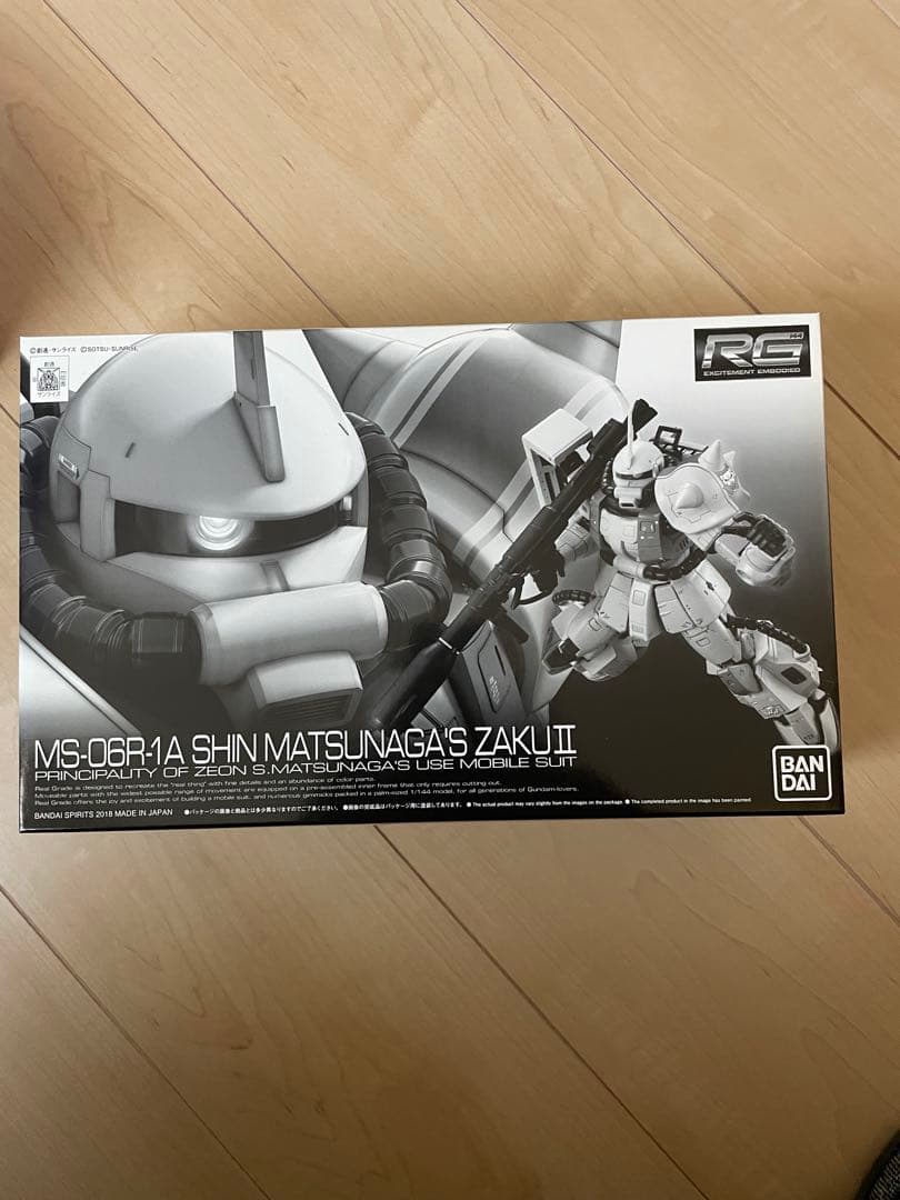 BANDAI RG ザクII 2種紅白セット