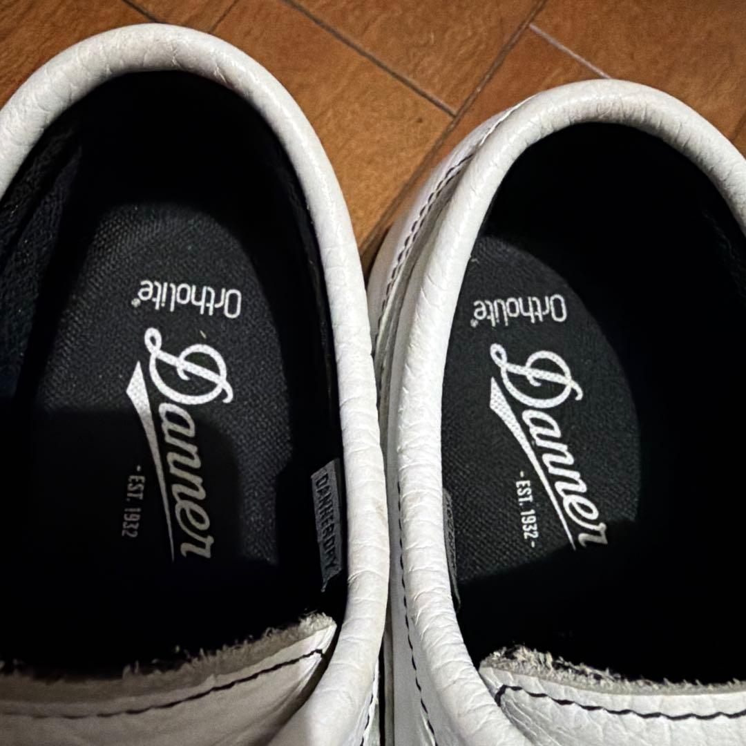 briefing ×Danner ホワイト ゴルフシューズ Ortholite