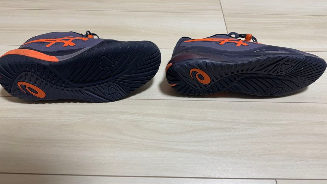 ASICS Gel resolution X グレー/オレンジ 27.5cm