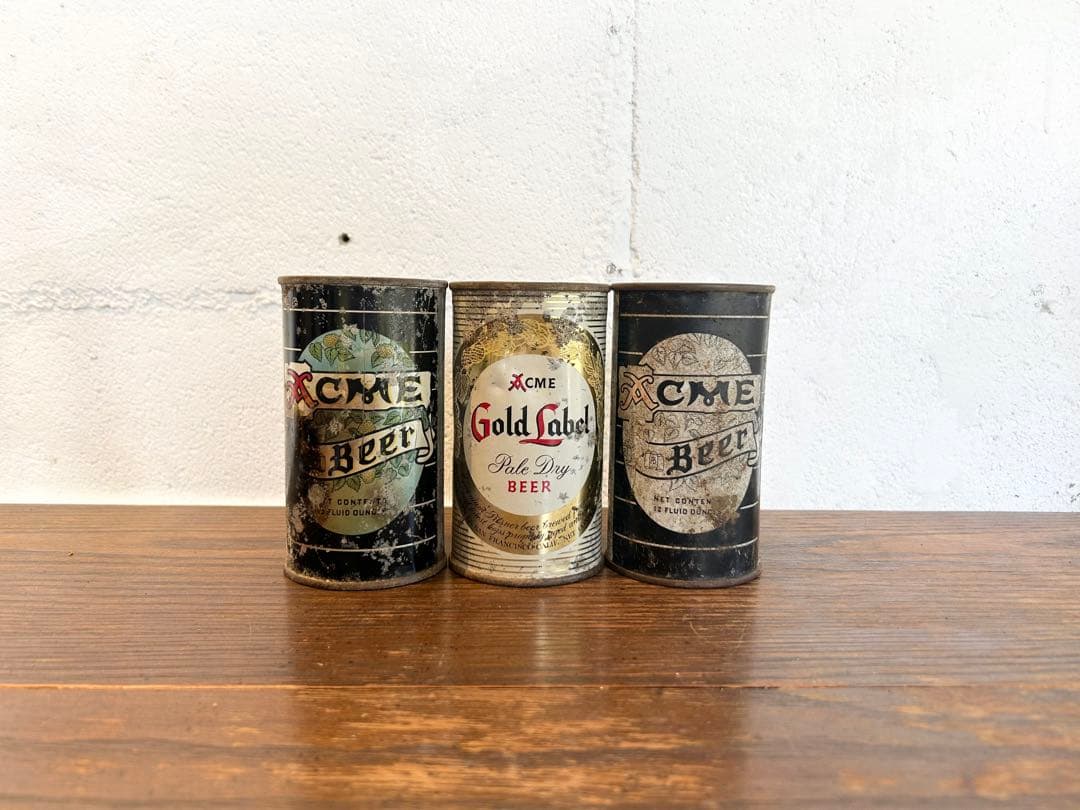ビンテージ　ビール缶　セット
