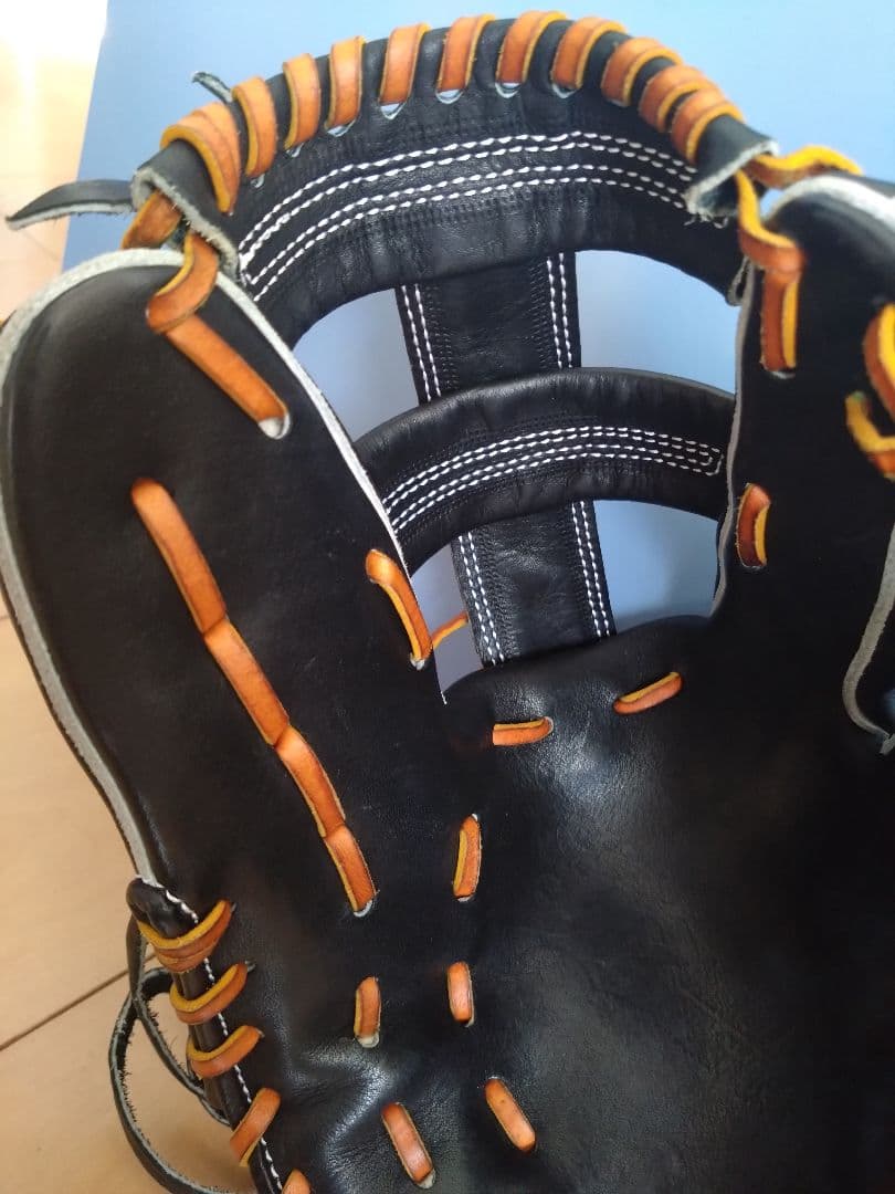 WAGYU JBグラブ JB006BLK 硬式内野手用　宮崎和牛革