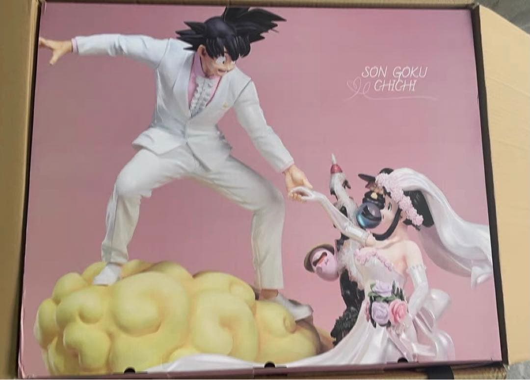 ドラゴンボール　DRAGON BALL　フィギュア　ガレージキット　孫悟空　チチ