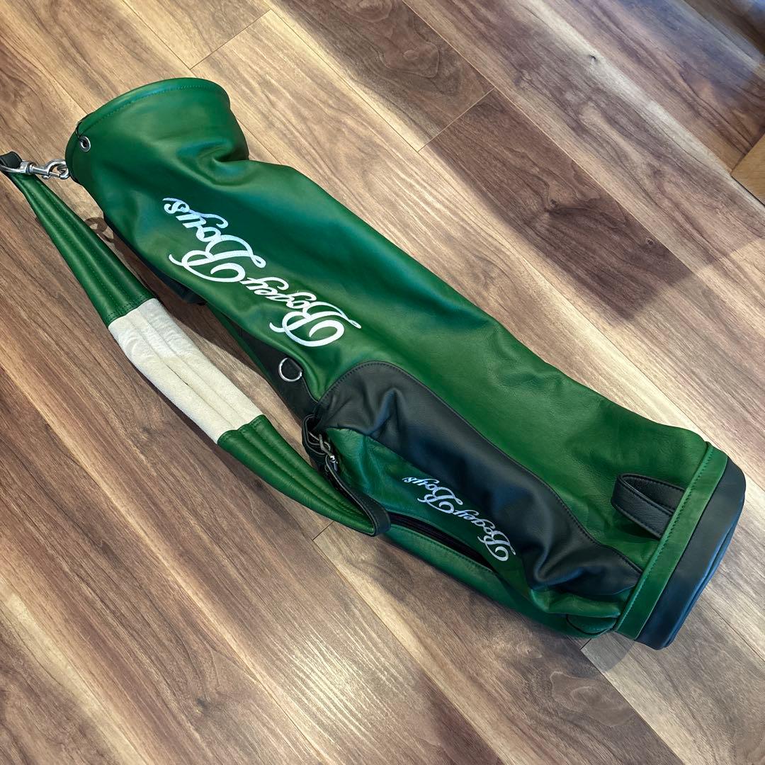 BogeyBoys×MacKenzieキャディバッグ グリーン