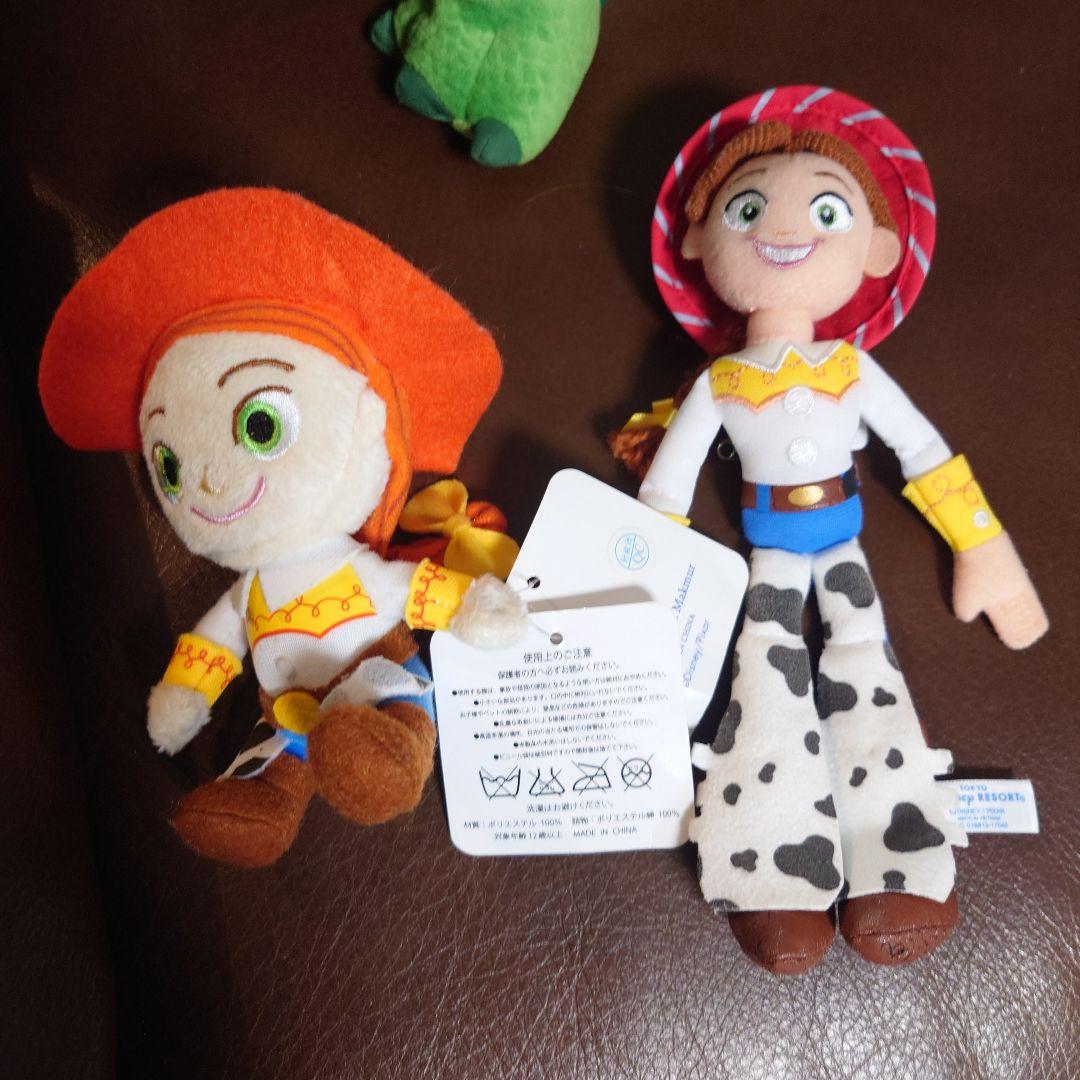 トイ・ストーリー ぬいぐるみセット　ブルズアイ　ジェシー　レックス　4点セット