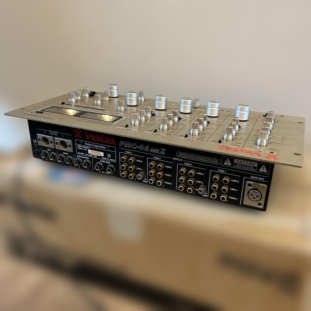 《希少品》Vestax PMC-46 MKII ロータリーミキサー　元箱付き